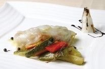 Farcellets de bacalao